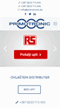 Mobile Screenshot of primotronic.ba