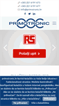 Mobile Screenshot of primotronic.hr